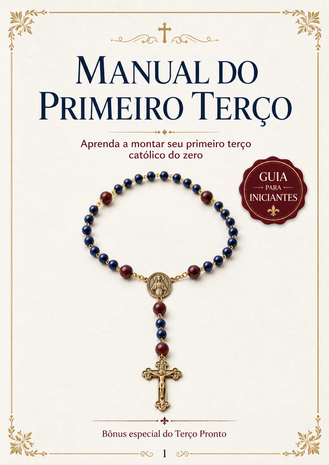 Página 1 do Manual do Primeiro Terço