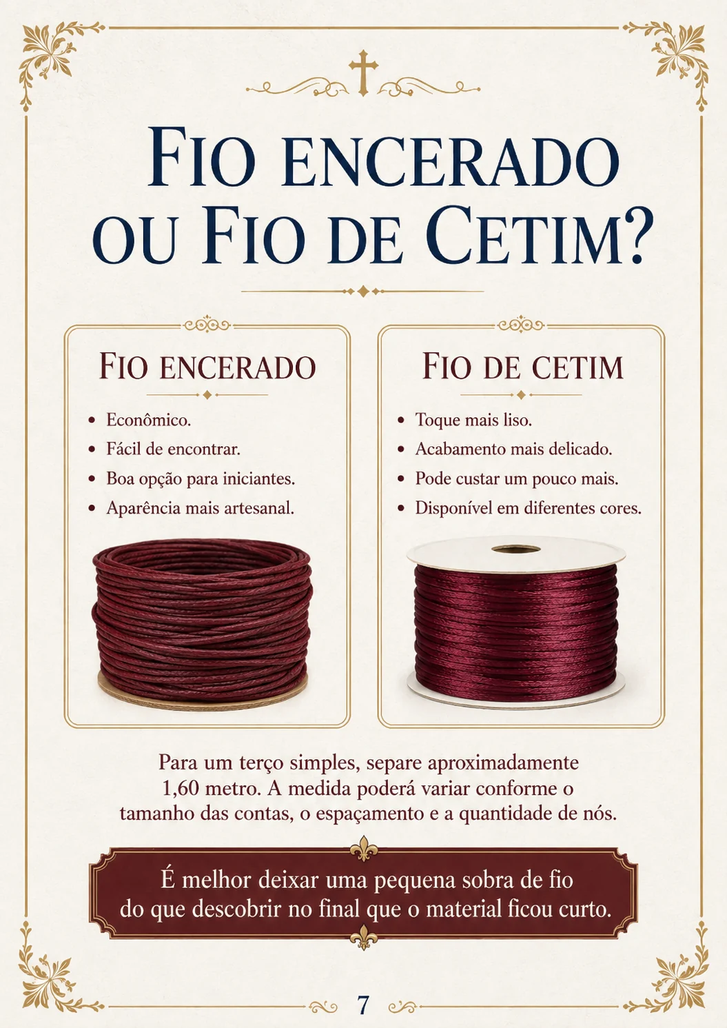 Página 7 do Manual do Primeiro Terço