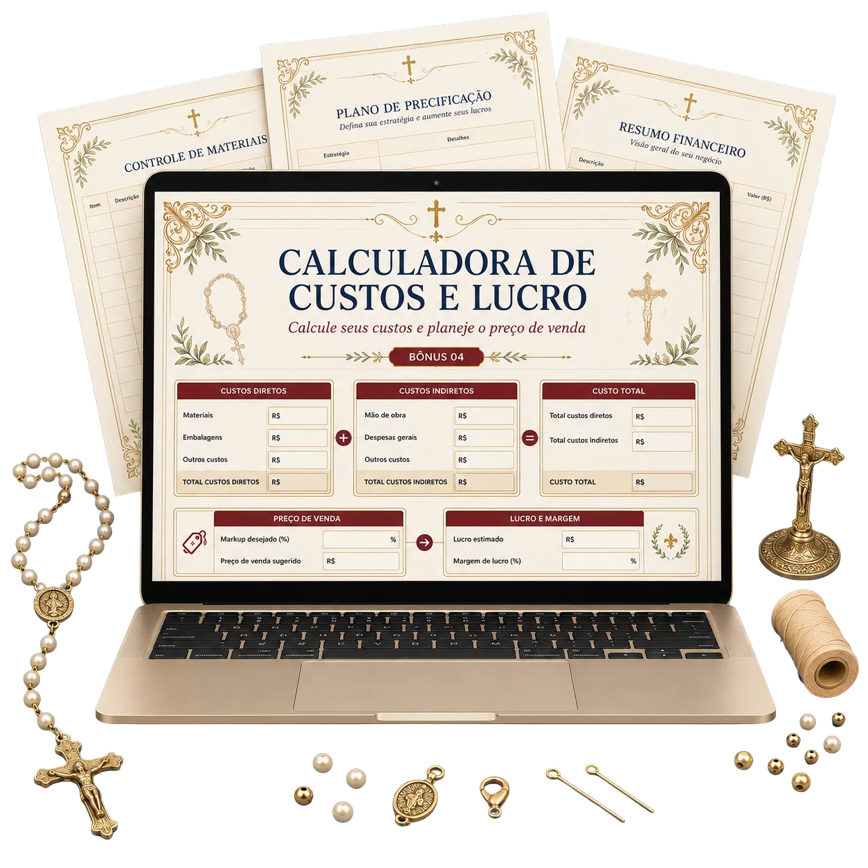Calculadora de Custos e Lucro