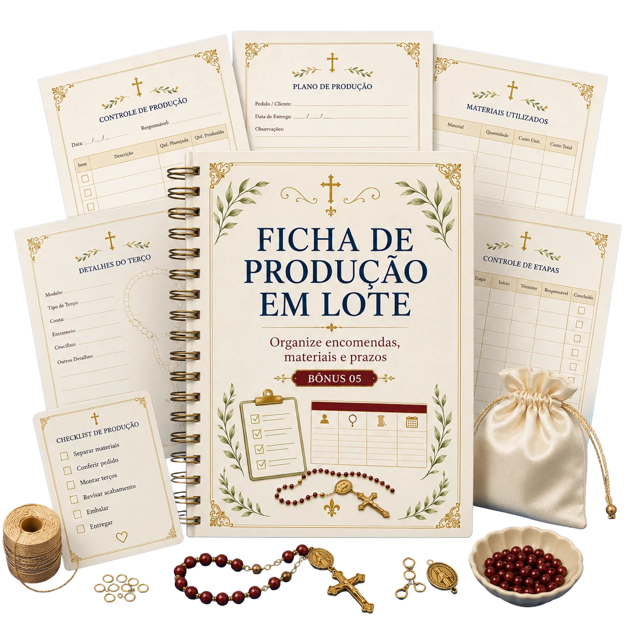 Ficha de Produção em Lote